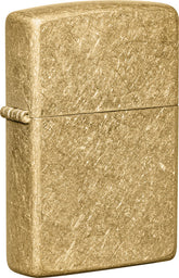 Zippo Classic Tumbled Brass 49477